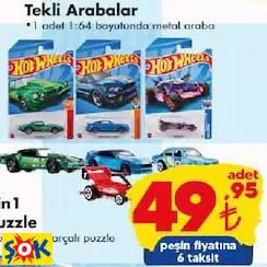 HOT WHEELS TEKLİ ARABALAR OYUNCAK